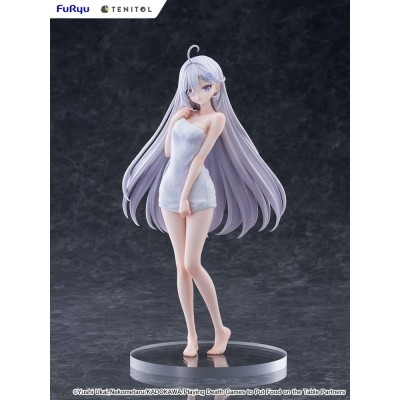 PLAYING DEATH GAMES TO PUT FOOD ON THE TABLE - Yuki Golden Bath Ver. Light Novel Furyu PVC Figure 30 cm