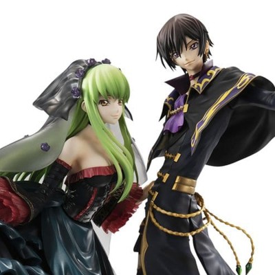 CODE GEASS: LELOUCH OF THE REBELLION - L.L. & C.C. 20th Anniversary Precious G.E.M. Series 2-Pack Megahouse PVC Figure 25 cm