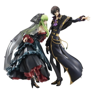 CODE GEASS: LELOUCH OF THE REBELLION - L.L. & C.C. 20th Anniversary Precious G.E.M. Series 2-Pack Megahouse PVC Figure 25 cm