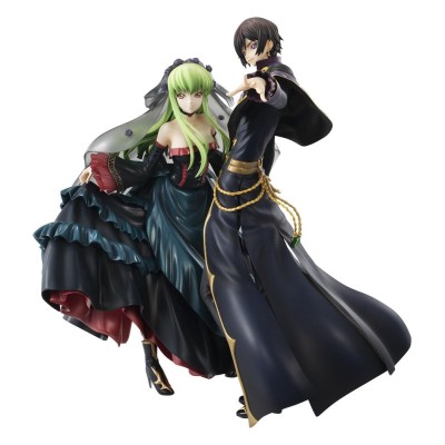 CODE GEASS: LELOUCH OF THE REBELLION - L.L. & C.C. 20th Anniversary Precious G.E.M. Series 2-Pack Megahouse PVC Figure 25 cm