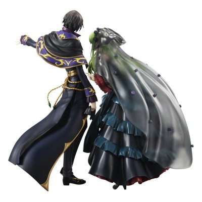 CODE GEASS: LELOUCH OF THE REBELLION - L.L. & C.C. 20th Anniversary Precious G.E.M. Series 2-Pack Megahouse PVC Figure 25 cm