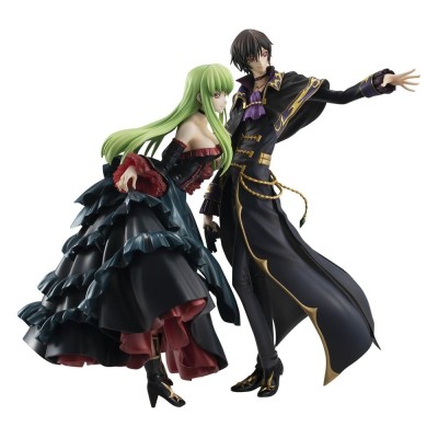 CODE GEASS: LELOUCH OF THE REBELLION - L.L. & C.C. 20th Anniversary Precious G.E.M. Series 2-Pack Megahouse PVC Figure 25 cm