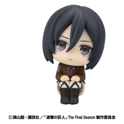 ATTACK ON TITAN - Levi Cleaning Up Ver. & Mikasa Ackerman Look Up (with gift) Megahouse PVC Figure 11 cm