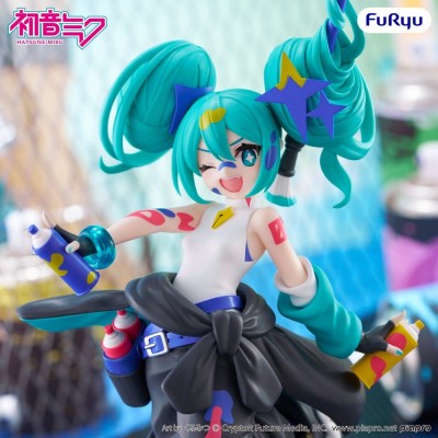 HATSUNE MIKU - Paint Girl Another Color Ver. Muchute Furyu PVC Figure 23 cm
