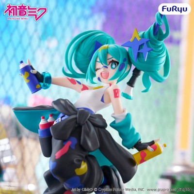 HATSUNE MIKU - Paint Girl Another Color Ver. Muchute Furyu PVC Figure 23 cm