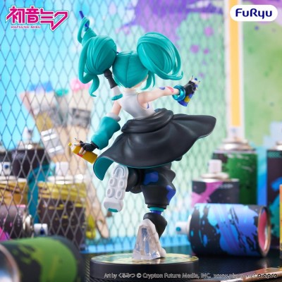 HATSUNE MIKU - Paint Girl Another Color Ver. Muchute Furyu PVC Figure 23 cm