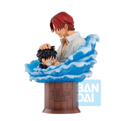 ONE PIECE - Shanks & Luffy (Ichibansho Red Hair Pirates - Last Battle) Bandai PVC Figure 15 cm