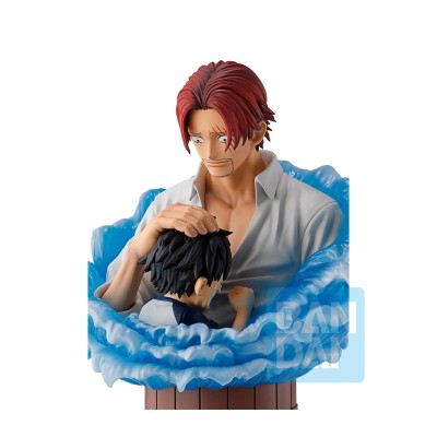 ONE PIECE - Shanks & Luffy (Ichibansho Red Hair Pirates - Last Battle) Bandai PVC Figure 15 cm