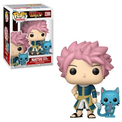 FAIRY TAIL 100 YEARS QUEST - Natsu With Happy Funko Pop Animation 2285