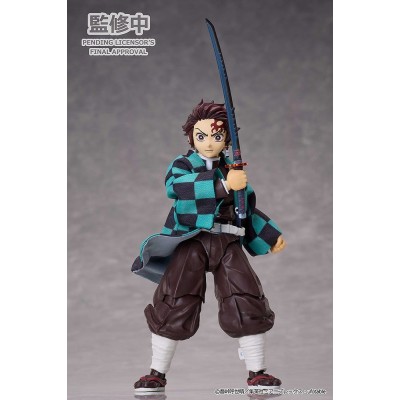 DEMON SLAYER - Tanjiro Kamado Ver. 2 BUZZmod 1/12 Aniplex Action Figure 14 cm