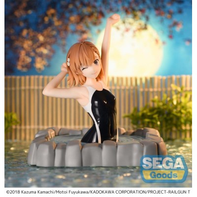 A CERTAIN SCIENTIFIC RAILGUN T - Mikoto Misaka Thermae Utopia Sega PVC Figure 14 cm