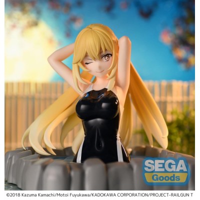 A CERTAIN SCIENTIFIC RAILGUN T - Misaki Shokuhou Thermae Utopia Sega PVC Figure 14 cm