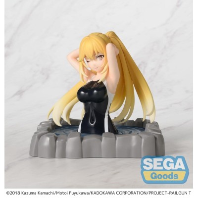 A CERTAIN SCIENTIFIC RAILGUN T - Misaki Shokuhou Thermae Utopia Sega PVC Figure 14 cm