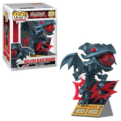 YU-GI-OH! - Red Eyes Dragon Premium Funko Pop Animation 2317