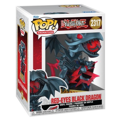YU-GI-OH! - Red Eyes Dragon Premium Funko Pop Animation 2317