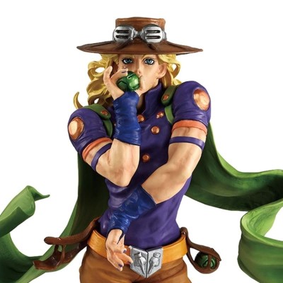 JOJO’S BIZARRE ADVENTURE - Gyro Zeppeli (Steel Ball Run) Ichibansho Masterlise Bandai PVC Figure 25 cm