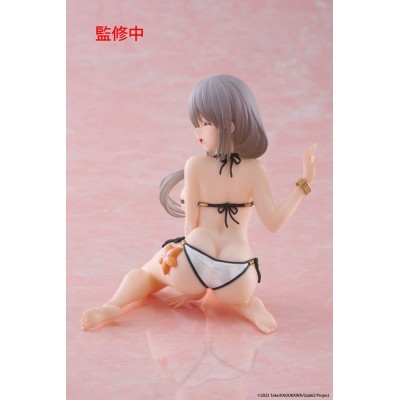 UZAKI-CHAN WANTS TO HANG OUT! - Tsuki Uzaki Swimwear Ver. Desktop Cute Figure Taito PVC Figure 13 cm
