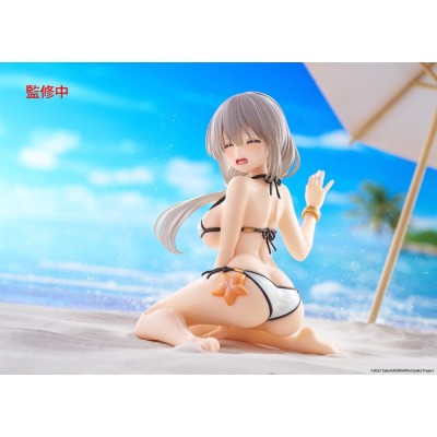 UZAKI-CHAN WANTS TO HANG OUT! - Tsuki Uzaki Swimwear Ver. Desktop Cute Figure Taito PVC Figure 13 cm