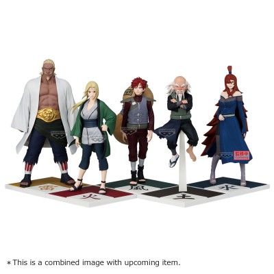NARUTO SHIPPUDEN - Tsuchikage Ohnoki Figure Banpresto PVC Figure 14 cm