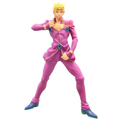 JOJO'S BIZARRE ADVENTURE GOLDEN WIND - Giorno Giovanna Mometria Banpresto PVC Figure 21 cm