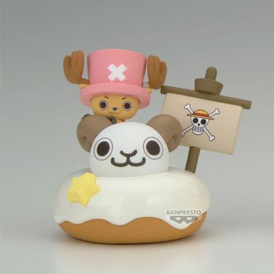 ONE PIECE - Tony Tony Chopper Paldolce Collection Chopper, Bepo & Pirate Ship Banpresto PVC Figure 6 cm
