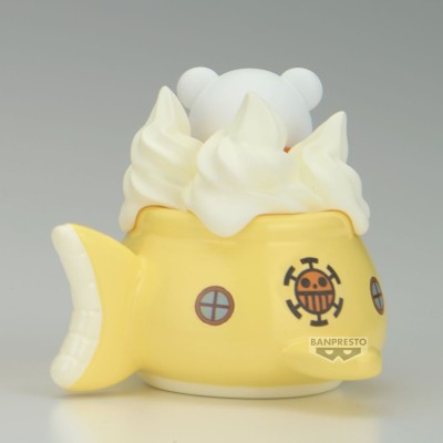 ONE PIECE - Bepo Paldolce Collection Chopper, Bepo & Pirate Ship Banpresto PVC Figure 6 cm