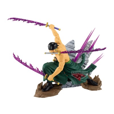 ONE PIECE - Roronoa Zoro Theorama Soul Banpresto PVC Figure 21 cm