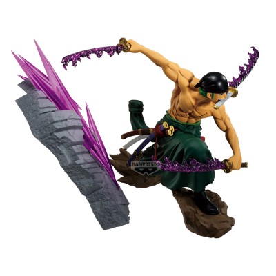 ONE PIECE - Roronoa Zoro Theorama Soul Banpresto PVC Figure 21 cm