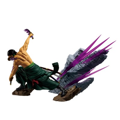 ONE PIECE - Roronoa Zoro Theorama Soul Banpresto PVC Figure 21 cm