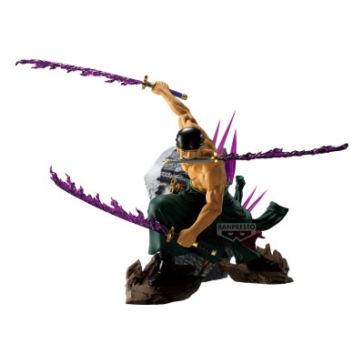 ONE PIECE - Roronoa Zoro Theorama Soul Banpresto PVC Figure 21 cm