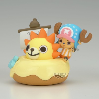 ONE PIECE - Tony Tony Chopper Paldolce Collection Chopper, Bepo & Pirate Ship Banpresto PVC Figure 5 cm