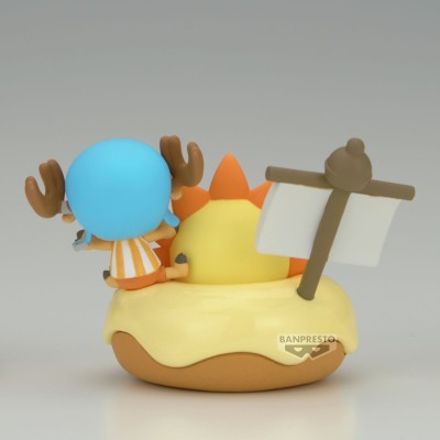 ONE PIECE - Tony Tony Chopper Paldolce Collection Chopper, Bepo & Pirate Ship Banpresto PVC Figure 5 cm