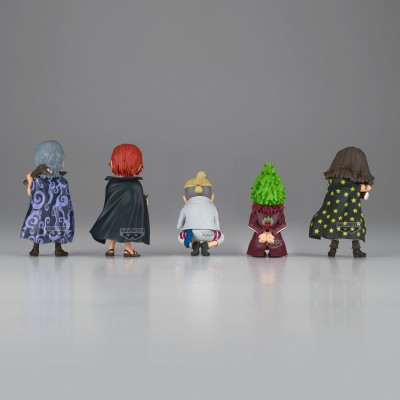 ONE PIECE - Red Hair Pirates vs Bartolomeo World Collectable Figure Complete Pack 5 cm