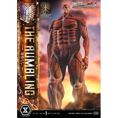 ATTACK ON TITAN - The Rumbling Bonus Version West Ultimate Diorama Masterline Series Prime 1 Studio PVC Figure 64 cm