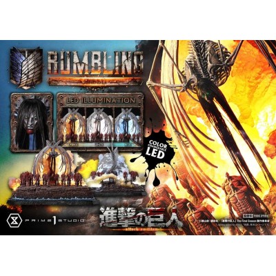 ATTACK ON TITAN - The Rumbling West Ultimate Diorama Masterline Series Prime 1 Studio PVC Figure 64 cm