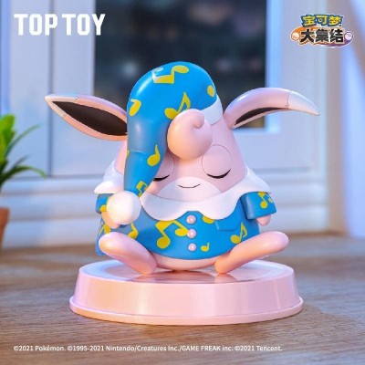 POKEMON UNITE - Wigglytuff Top Toy PVC Figure 12 cm