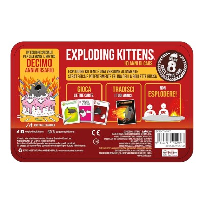 Exploding Kittens 10 anni di caos (ITA)