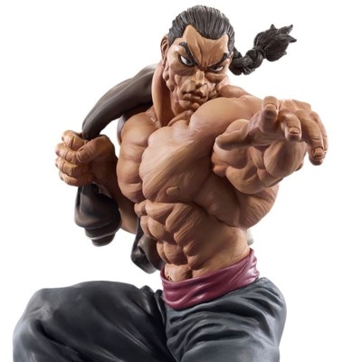 BAKI - Retsu Kaioh Giant Heartbeat Bandai Ichibansho Masterlise Figure 25 cm