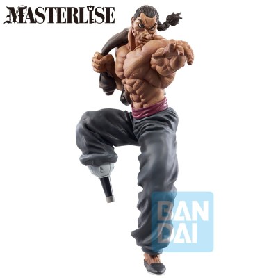 BAKI - Retsu Kaioh Giant Heartbeat Bandai Ichibansho Masterlise Figure 25 cm