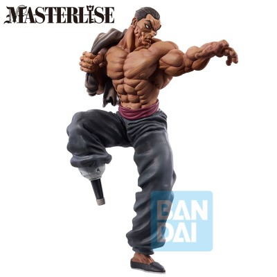 BAKI - Retsu Kaioh Giant Heartbeat Bandai Ichibansho Masterlise Figure 25 cm