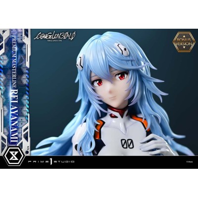 EVANGELION 3.0 + 1.0 THRICE UPON A TIME - Rei Ayanami Bonus Ver. 1/4 Premium Masterline Series Prime 1 Studio PVC Figure 46 cm