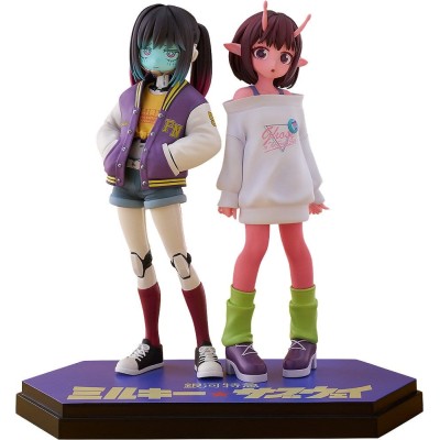 MILKY SUBWAY THE GALACTIC LIMITED EXPRESS - Chiharu & Makina Pop Up Parade PVC Figure 15 cm