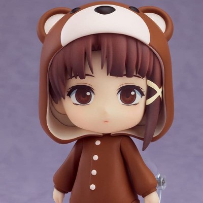 SERIAL EXPERIMENTS LAIN - Lain Iwakura Bear Pajamas Ver. Basic Nendoroid Action Figure 10 cm