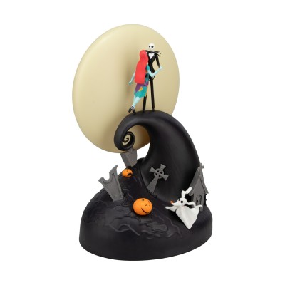 NIGHTMARE BEFORE CHRISTMAS - Jack & Sally Diorama Light 22 cm