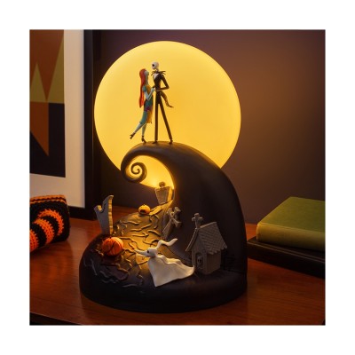 NIGHTMARE BEFORE CHRISTMAS - Jack & Sally Diorama Light 22 cm