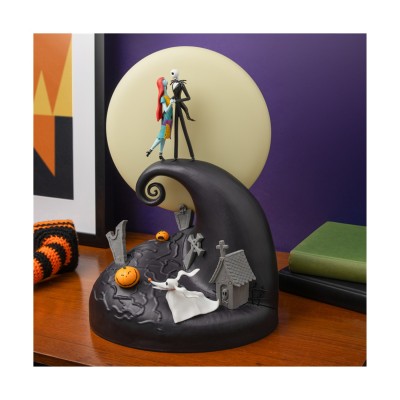 NIGHTMARE BEFORE CHRISTMAS - Jack & Sally Diorama Light Lampada 22 cm