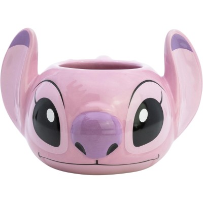 LILO & STITCH - Angel Stitch Mug 3D Pink 380 ml