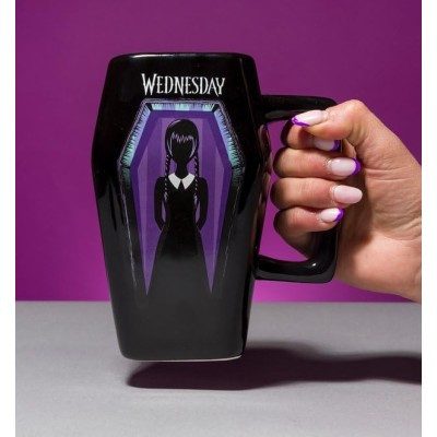 WEDNESDAY - Coffin Shaped Mug Tazza