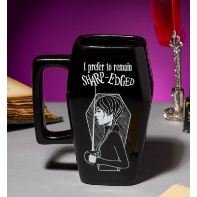 WEDNESDAY - Coffin Shaped Mug Tazza