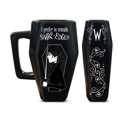 WEDNESDAY - Coffin Shaped Mug Tazza